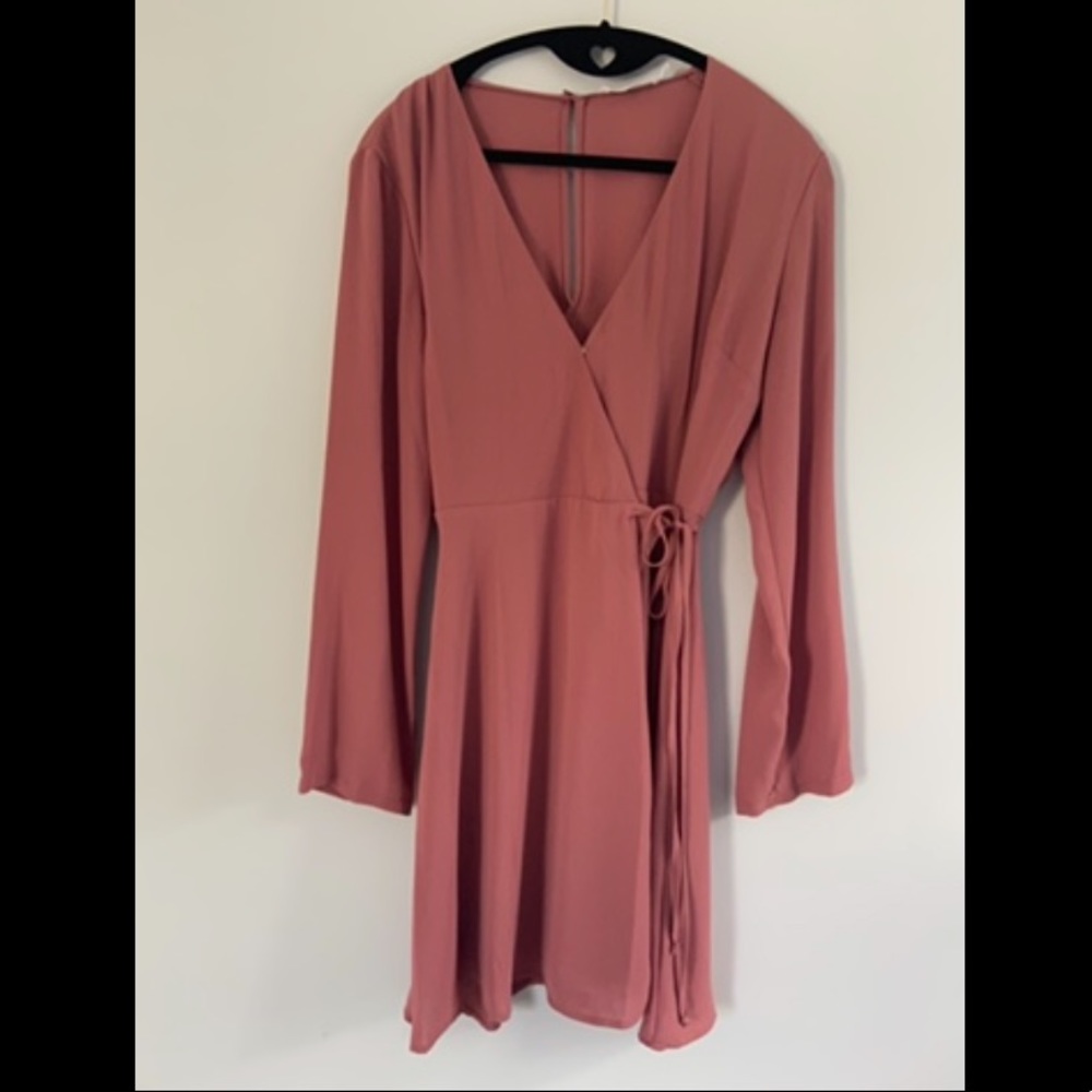 NWOT dusty rose LUSH dress